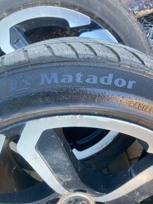 Alu audi disky + pneu 245/45R18 V XL Matador - 2