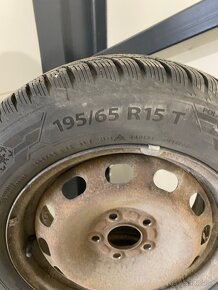 Disky+zimné pneu 5x108 195/65 r15 - 2