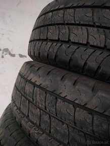 Predám sadu letných pneu na dodávku Goodyear 215/65 r16C - 2