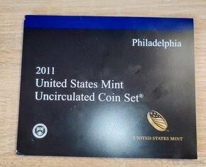 2011 USA Mint UNC Coin set , Philadelphia - 2