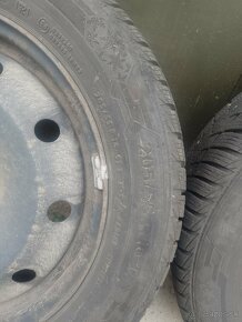 Predám 4 pneumatiky zimné 205/55r16-91T - 2