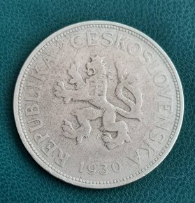 5 Kčs 1930 - 2