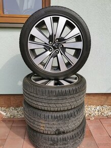 5x114.3 R19 Kia originálne elektróny + nové pneumatiky - 2