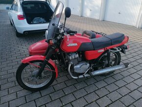 Jawa 350 zo sajtou - 2