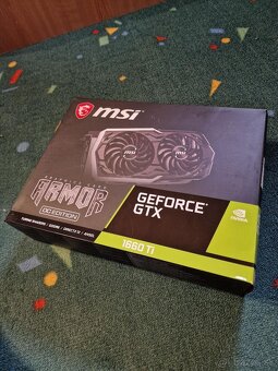 MSI GeForce GTX 1660 Ti ARMOR 6G OC, 6GB GDDR6 - 2