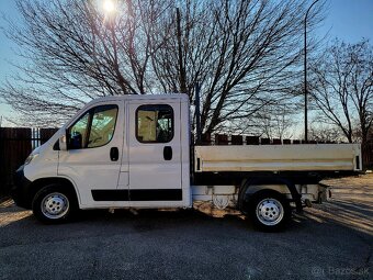 Fiat Ducato valník 7miestné 2.3multijet 96kw manuál 6st. - 2