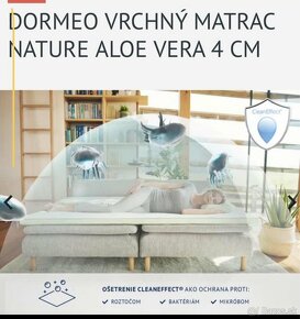 Dormeo vrchný matrac - 2