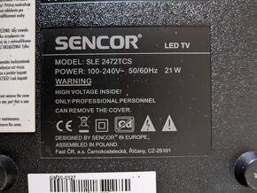 Sencor SLE 3230TCS - 2