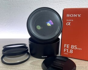 Sony 85mm F/1.8 + 4 filtre - 2