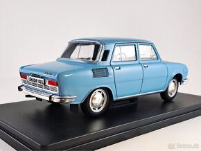 ŠKODA 100L svetlo modrá - HACHETTE 1/24 - 2