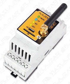 Predám GSM diaľkové ovládanie elektro AC230V-10A DIN3B - 2