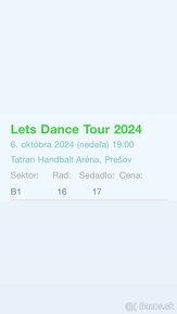 Let’s Dance turné - Prešov - 6.10.2024 - 2