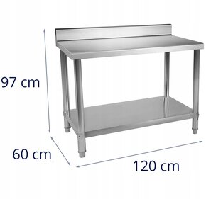 Nerezovy stol - 2