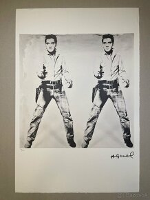 Andy Warhol "Elvis" Limitovaná edícia_Číslované_Certifikát - 2