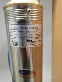 Ponorka 4" 80/72 M, ponorné čerpadlo, 230V, kabel 25m - 2