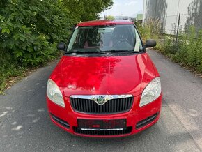 Škoda fabia 1.2 HTP r.2009 červená pastelová - 2