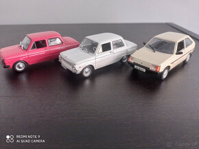 3x Legendarne automobily čssr Zaz Zaporožec , Tavria 1:43 - 2