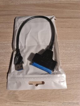 Kabel / adaptér pre HDD/SSD SATA - USB 3.0 nový - 2