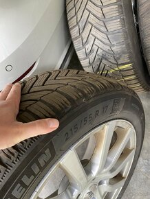 Michelin Alpin 6, 5x112, 215/55 r 17 zimné pneumatiky - 2