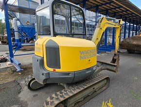 Minibagr Wacker Neuson EZ38, rok výroby 2017, 3x lopata - 2