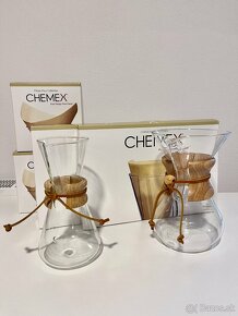 Predám málo použitý Chemex 3 cups + filtre - 2