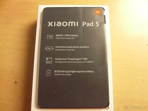 Tablet Xiaomi PAD 5  , 6/128 GB - AKO NOVÝ  - 2