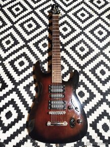 Gitara superstrat Vorson, ľahká, tenké telo - 2