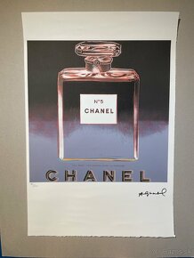 Andy Warhol "Chanel" Limitovaná edícia_Číslované_Certifikát - 2