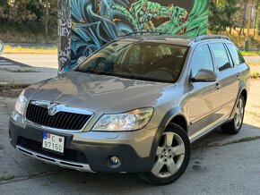 ŠKODA OCTAVIA SCOUT 2.0TDI ELEGANCE BI-XENON ŤAŽNÉ TOP STAV - 2