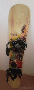 159 cm snowboard ROSSIGNOL + viazanie - 2