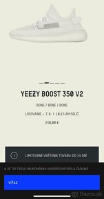 Adidas Yeezy BOOST 350 V2 BONE veľkosť: 46 - 2