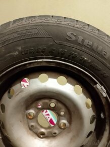 155/80 R13 letne na diskoch - 2