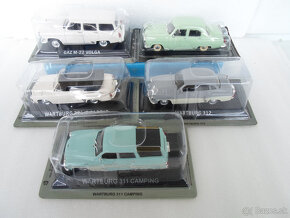 mix TATRA,VOLGA limuzina,kombi a WARTBURG od 13€/ks - 2