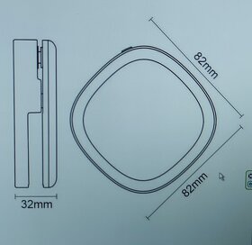 Predám Nabíjacie LED svietidlo + zrkadlo + powerbank - 2