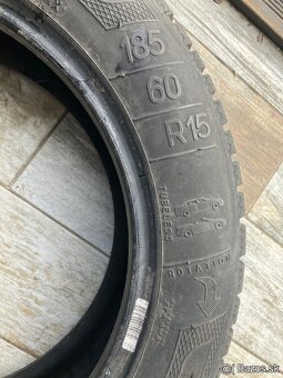 -185/60 R15 zimne Kleber pneu - 2