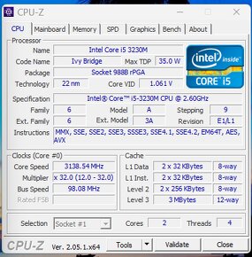 CPU Intel Core i5 3230M - 2