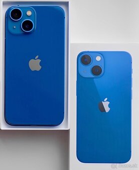 iPhone 13 Mini Blue BATERIE 100% TOP - 2