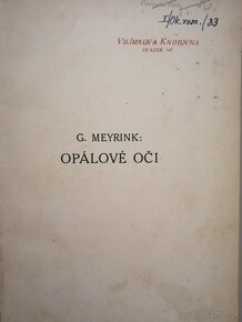 Gustav Meyrink - Opálové oči /prekl. Karel Weinfurter - 2