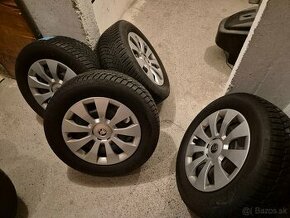 215/60 R16 5x112 disky a zimné pneu - 2