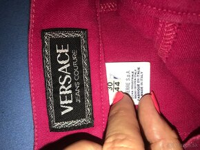 VERSACE originál fuksia minisukna L - 2