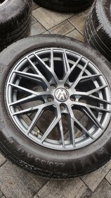 Disky MAM RS4 R17 ET35 rozteč 5x112 s pneu 225/55 - 2