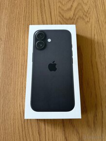 iPhone 16 256 gb Black - nerozbalený, záruka - 2