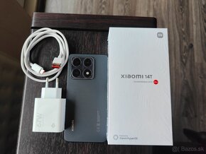 XIAOMI 14T Titan Black 512 GB + 67W NABIJACKA - 2