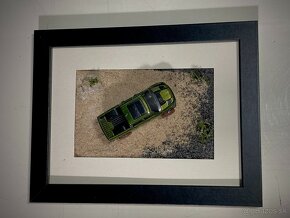 Obraz - mini diorama Hot Wheels - 2