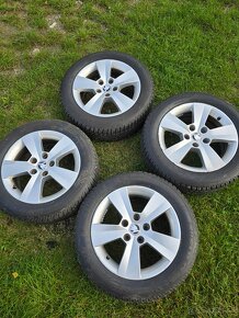 Škoda elektróny 5x112 r16 + zimné pneu - 2