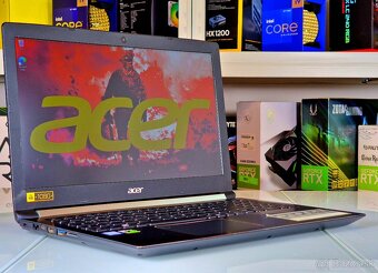 Herný notebook ACER | i7-7700HQ | GTX 1050 | ZÁRUKA - 2