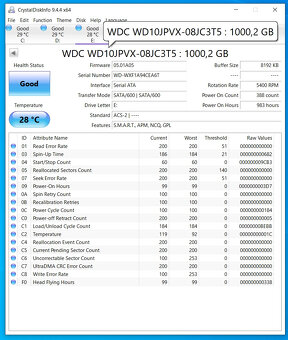 1TB WD (2.5") - 2