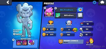 Brawl Stars účet - 2