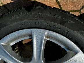 Zimné 8Jx17 H2  BMW disky 17" + pneu 225/55 R17 - 2