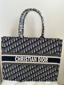 Christian Dior plážová taška tmavomodrá - 2